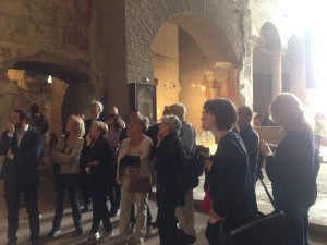 Visita della Commissione Cultura a Santa Maria Antiqua