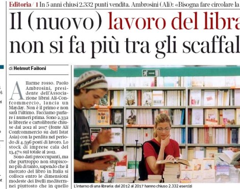 Chiude la storica libreria Paravia a Torino, nacque nel 1802