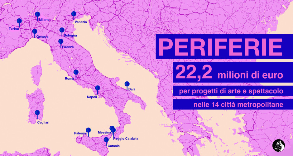 22,2 milioni di euro per progetti nelle periferie